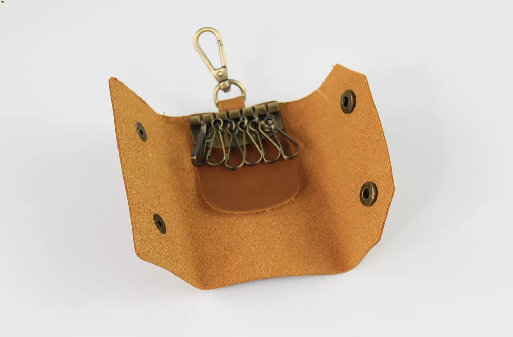 Display of Leather Key Case