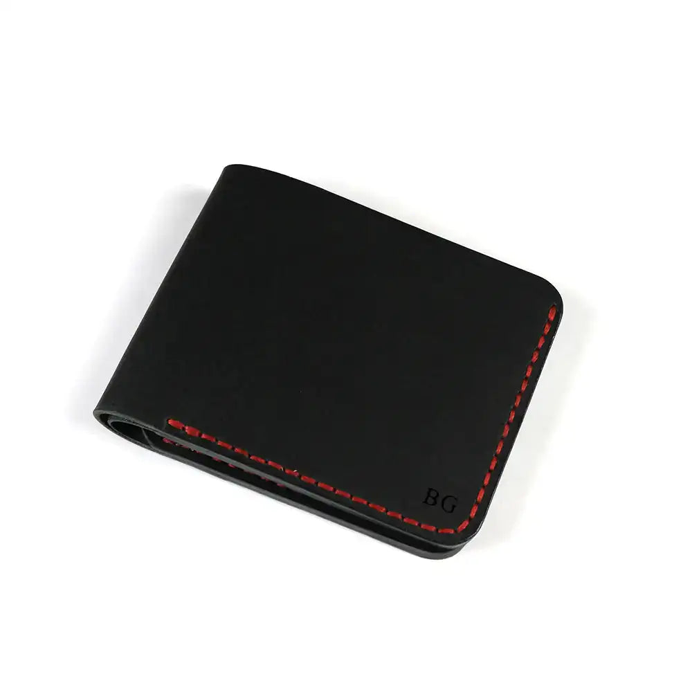 Personalised Handmade Brown Leather Wallet Men's