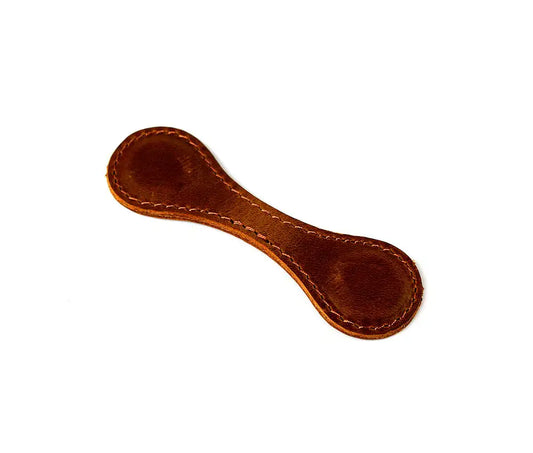Brown Leather Bookmark