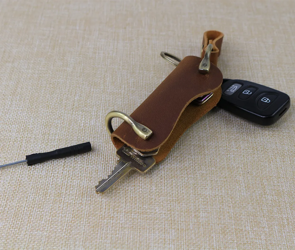 Display of Key Cover Brown