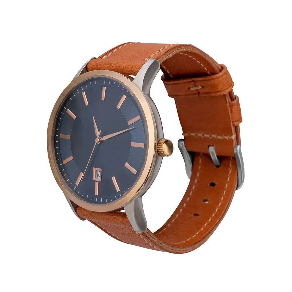 Brown Soft Italian Leather Watch Strap