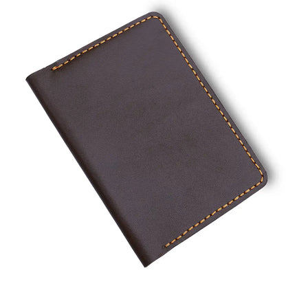 Handmade Dark brown Passport Holder 