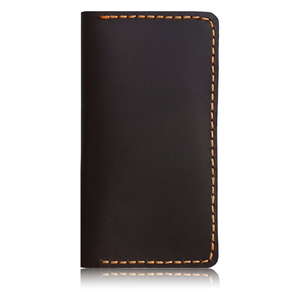 dark brown cardholder wallet