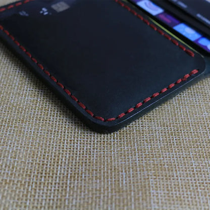 Corner Display of handmade cardholder