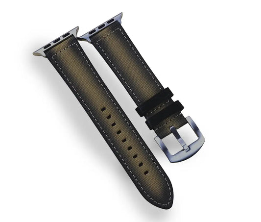 Khaki Canvas Apple Watch Band