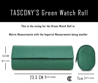 The measurments of the Green Watch Roll Final Image