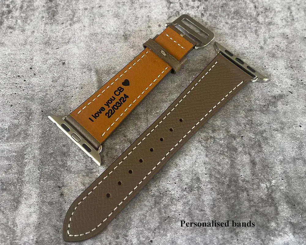 Grey Apple Watch Band
