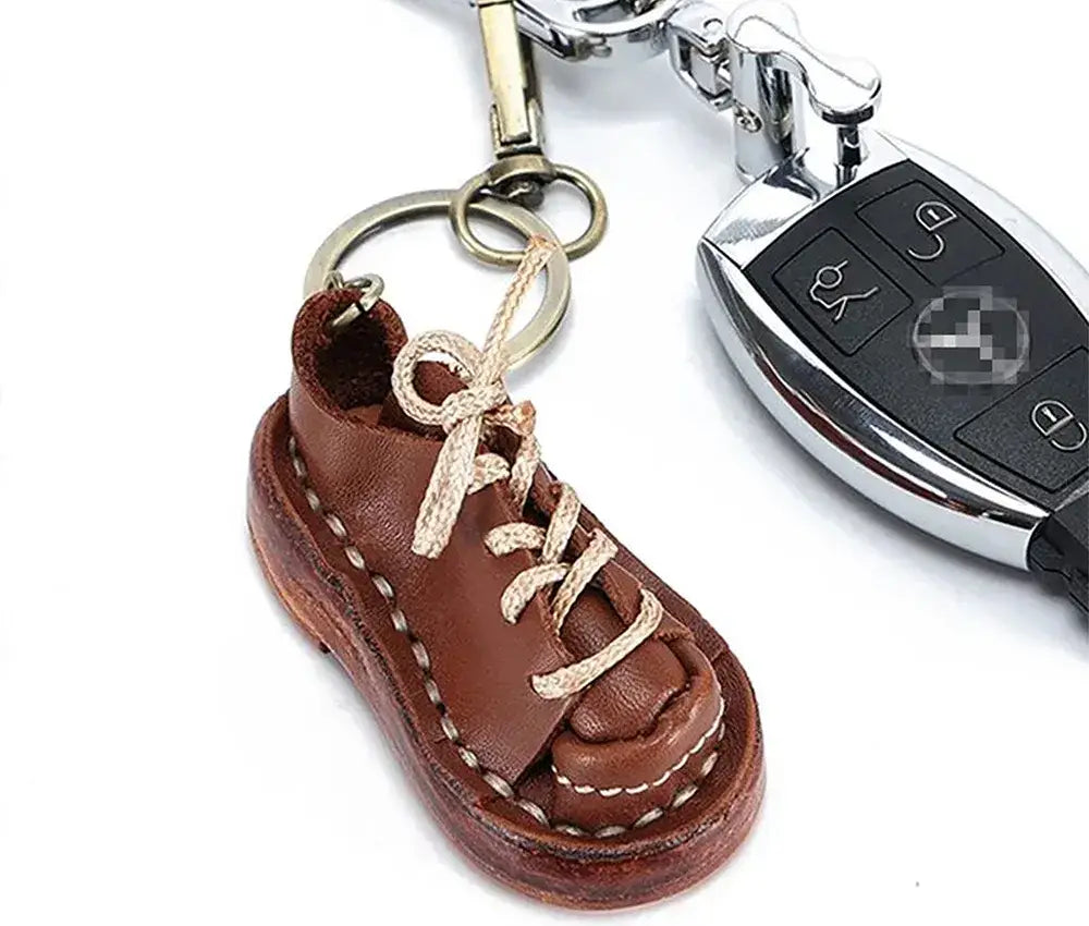leather key chain unique
