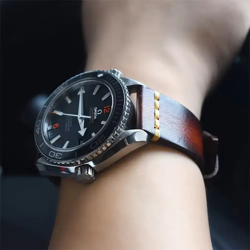 Italian Vintage Leather Apple Watch Band
