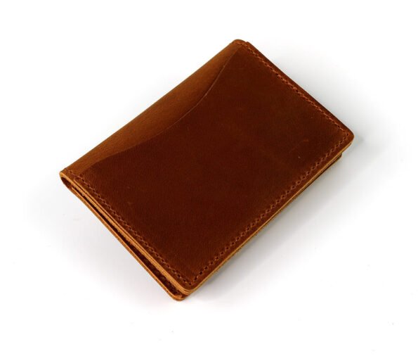 Brown Leather Card holder Wallet