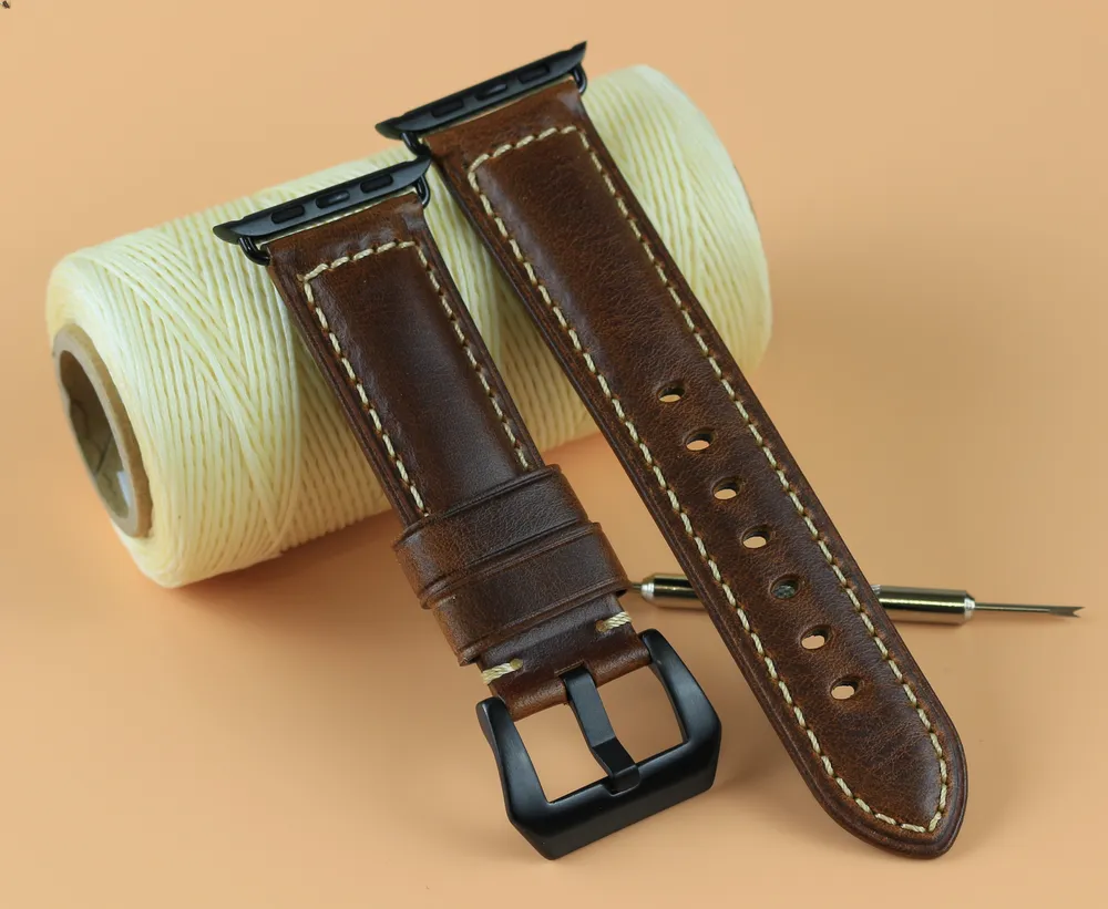 apple watch leather straps