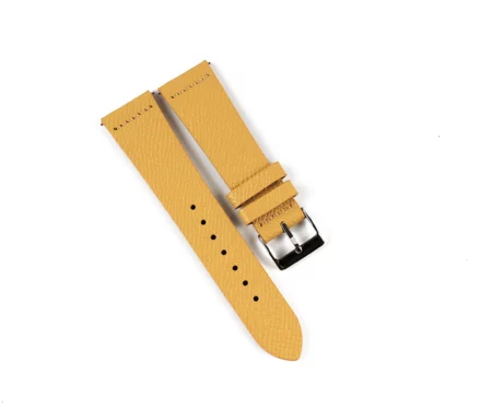 Epsom Watch Strap: Crafted from scratch-resistant leather, featuring a quick-release spring bar for easy installation. Available in sizes 20 and 22 mm