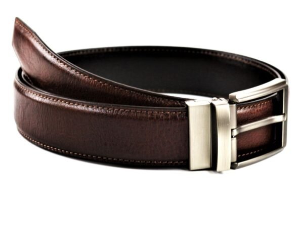 custom brown leather belt for Men