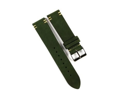 Nubuck watch strap, offering a soft and luxurious feel. Suitable for both men and women, available in various sizes for a personalized fit