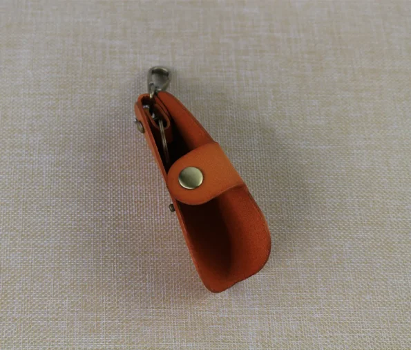 Display of Leather Key Holder