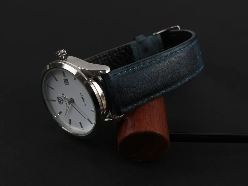 denim blue watch strap