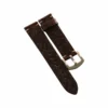 Brown Flower Pattern Leather Watch Strap