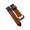 Vintage Brown Leather Watch Strap