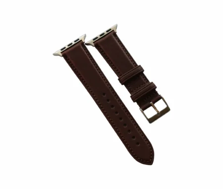 Chocolate Brown Leather Watch Band