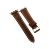 Italian Brown Leather Apple Watch Band