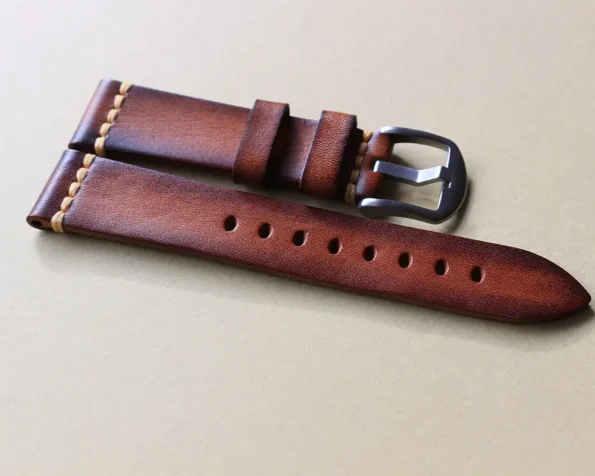 Italian Vintage Leather Watch Strap