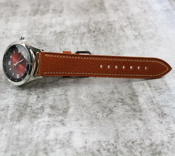 Brown Soft Italian Leather Watch Strap