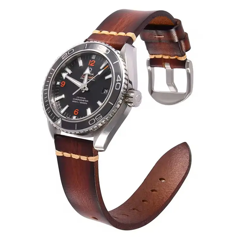 Italian Vintage Leather Watch Strap