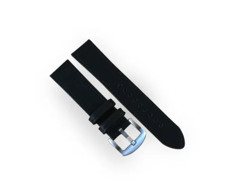 Black Canvas Quick Release Watch Strap 20/22mm