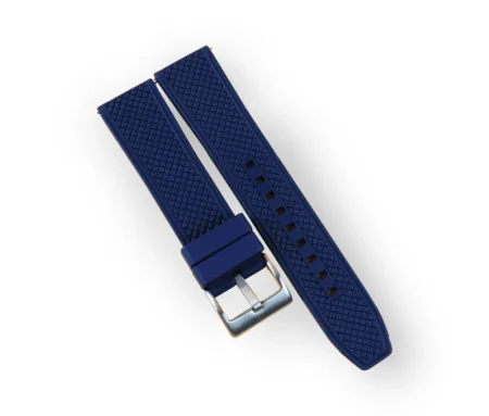 FMK Blue Quick Release Watch Strap Rubber