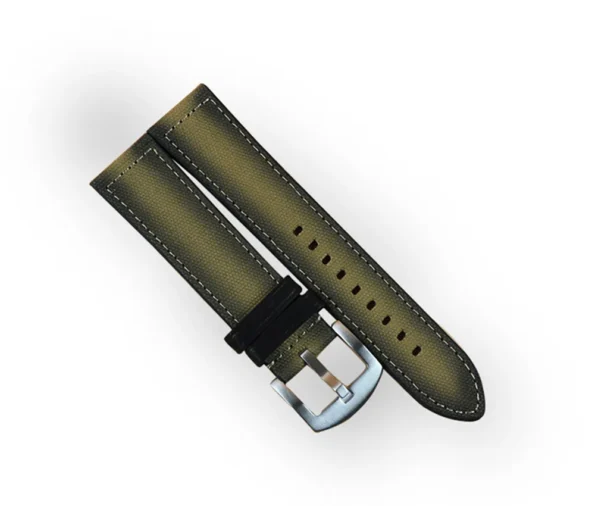 Khaki Canvas Quick Release Watch Strap 20/22mm